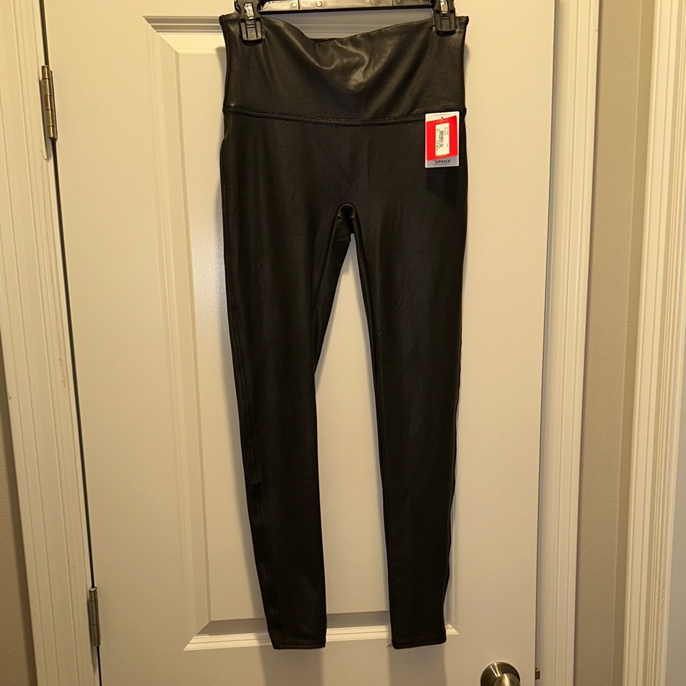 SPANX Black High-Waisted Leggings